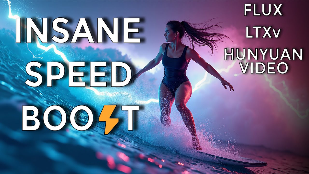 Make ComfyUI 3X FASTER! 🚀 Speed Boost for Flux, LTX & Hunyuan