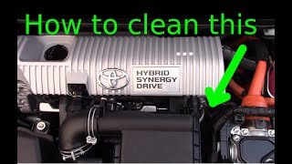 EGR pipe cleaning on 2010-2015 Toyota Prius
