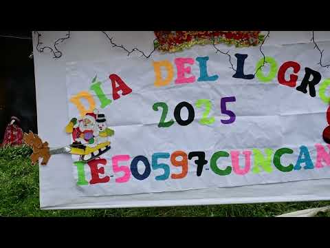 DIA DEL LOGRO 2025 I.E 50597 COMUNIDAD CUNCANI URUBAMBA CUSCO