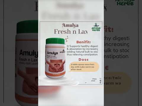 Herbal 100 gms amulya fresh n lax for constipation, treatmen...