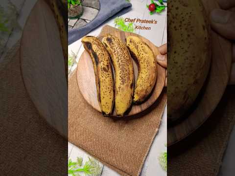 Leftover BANANA Recipe 🍌 In HINDI #shorts #banana #kelekirecipe #gulgularecipe #sweet #sweetrecipe