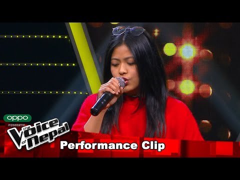 Deeksha Thapa "Junkiri"| Blind Audition Performance | The Voice of Nepal S3