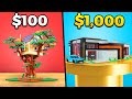 100 Vs 1 000 LEGO Houses