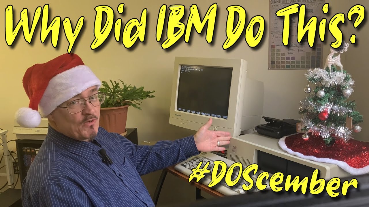 Why Did IBM Put This in the Original PC? | Cassette BASIC on the 5150 | #doscember