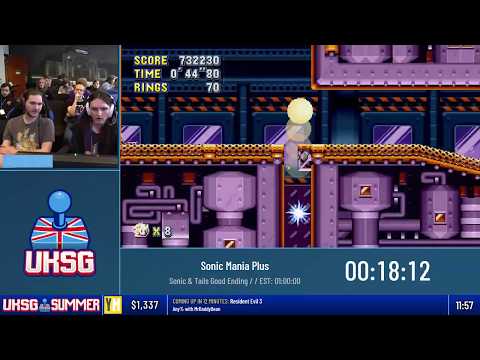Summer '19 | Sonic Mania Plus | Sonic & Tails (Good Ending) | Argick | 58:28