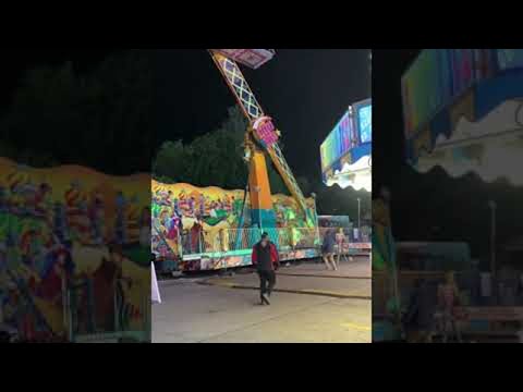 Traverse City Carnival Ride Malfunctions || ViralHog