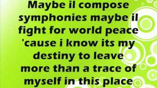 I was here_Lady Antebellum (Lyrics)