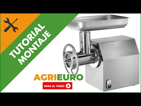 Montaje Picadora de carne eléctrica FIMAR TC22C 1.5 hp