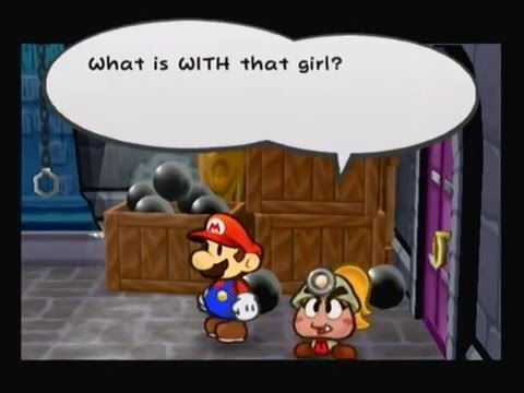 Paper Mario:  The Thousand Year Dub-YOU LITTLE FLIRT!