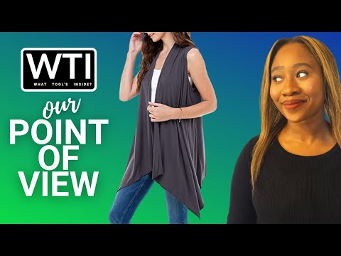 Azules Women's Open Front Cardigan - WTI product video review