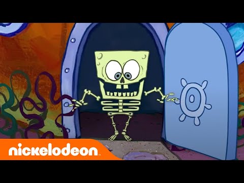 SpongeBob HALLOWEEN Theme Song! 🎃 | Nickelodeon #Shorts