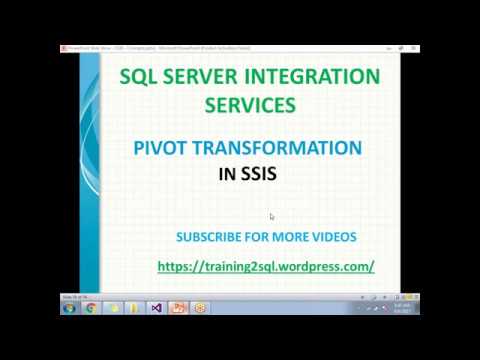 PIVOT TRANSFORMATION IN SSIS | PIVOT IN SSIS