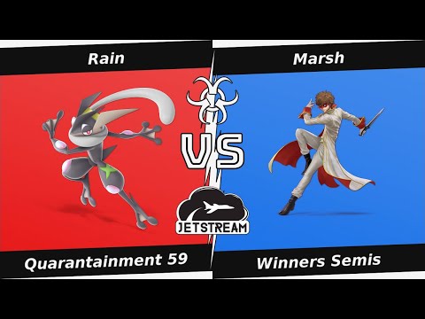 Quarantainment 59 Winners Semis - Rain (Greninja) Vs Marsh (Joker) - SSBU