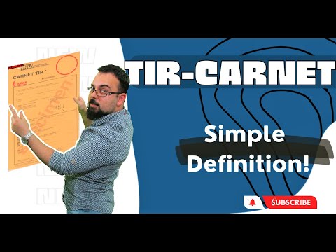 Tir Carnet(Simple Defination) |#Transport_International_Routier #tircarnet  #商业的