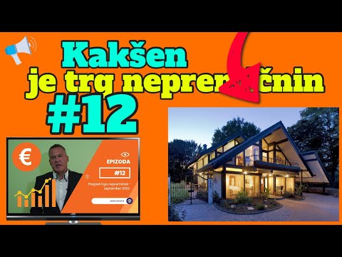 Kakšen je trg nepremičnin – september 2022