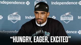 Jalen Hurts on End of Training Camp