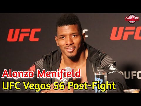 UFC Vegas 56 Post-Fight: Alonzo Menifield Says Opponent Askar Mozharov Made Him Go Gangster