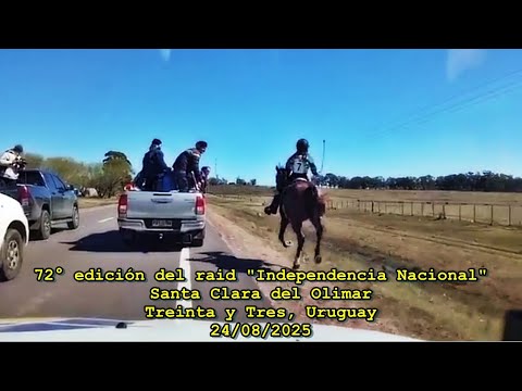 72° edición del raid "Independencia Nacional" - 115 km - Club Hispano Uruguayo - Santa Clara