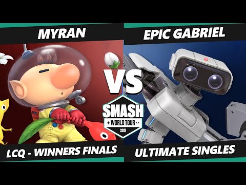 SWT NA Southeast Online Qualifier Match - Myran (Olimar) Vs. Epic Gabriel (ROB) SSBU Ultimate