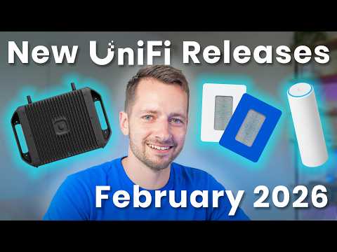 New UniFi Products February 2026 | UCG Industrial, U7 Mesh