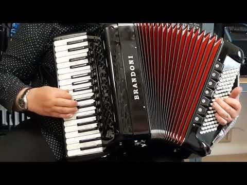 Klangprobe Akkordeon Brandoni Mod.68/CL Piccolo tipo a mano