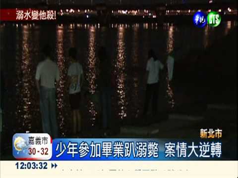 少年溺斃變他殺! 遭同伴強推落水