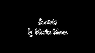Secrets by Maria Mena 가사 한글번역/해석