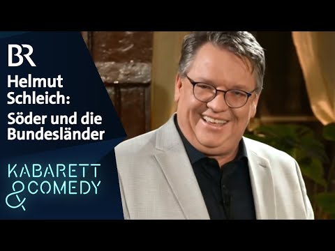 Video Thumbnail: Helmut Schleich: Söder und die Bundesländer |  Schleich pur | BR Kabarett & Comedy