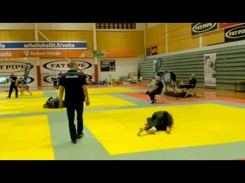 No Gi Finnish Open 2016 Men White belts  73 5 kg 32nd final Daniil Kovalev  Miika Laitinen