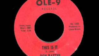Ron Baxter - This Is It