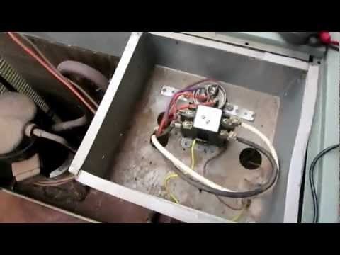 Ac not starting up - air conditioner condensing unit lost po...