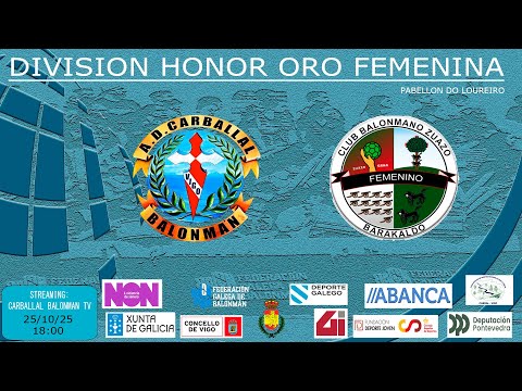 DHOROFEM AD CARBALLAL VS BM ZUAZO FEMENINO