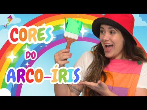 Pippa e o PINCEL MÁGICO das CORES | Vídeos Educativos para Crianças | Cores do arco-íris