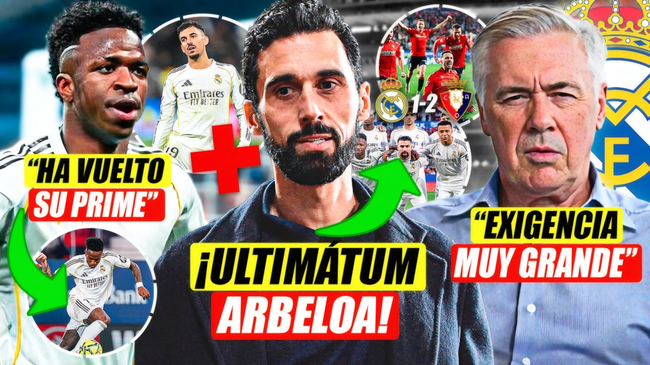 💣ULTIMATUM A ARBELOA SE IRA DEL REAL MADRID | ¡VINICIUS VUELVE A SU PRIME! | ANCELOTTI CONFIESA