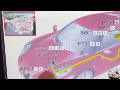 Alfa Romeo 4C Move forward Service Interactive Workshop 4C