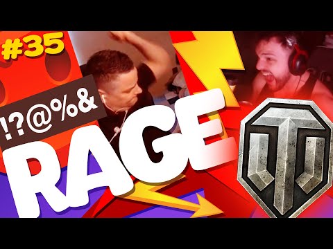 STREAMER BREAKS MONITOR - Twitch Rage Compilation - World of Tanks #35