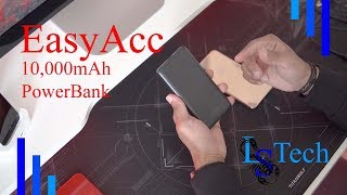 EasyAcc USB C Powerbank 10000mAh
