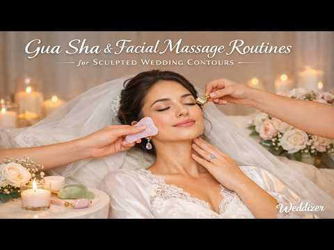 Bridal Glow Secret Revealed! Gua Sha & Facial Massage for Sculpted Wedding Contours