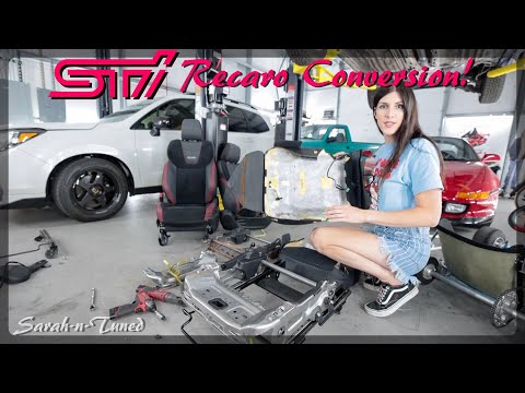Swapping a Subaru STI Recaro Interior into my Forester!