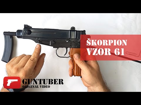 CZ Skorpion vzor 61 .32 ACP  - How to Disassembly and Reassembly (Field Strip)