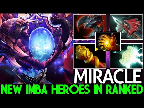MIRACLE [Arc Warden] New Imba Heroes in Ranked Monster Unleashed Dota 2