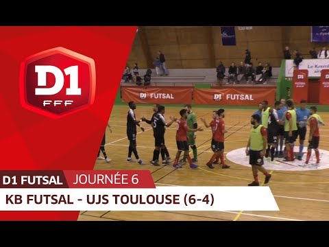 J6 : Kremlin Bicêtre Futsal - UJS Toulouse (6-4)