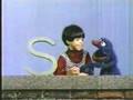 Classic Sesame Street Grover And Debo With Letter S