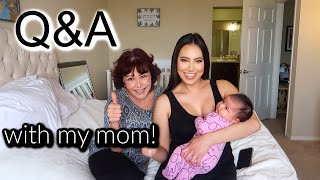 Q&A with my mom! Single mom of three| Chanelle Angelina 2022