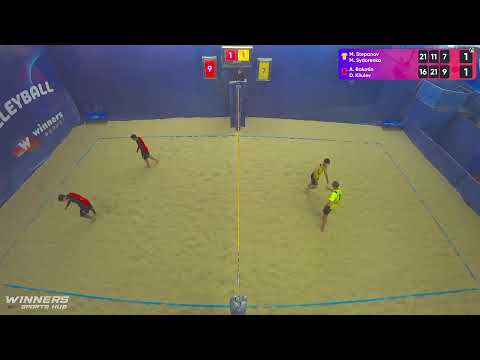 02:15 M. Stepanov / M. Sydorenko - A. Bakotin / D. Kliuiev 24.04.2023 | Winners Beach Volleyball