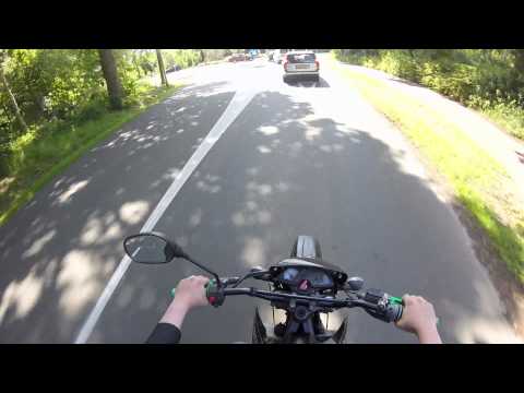 Derbi Xtreme sm | gianelli conti | brutal acceleration | 90km/h