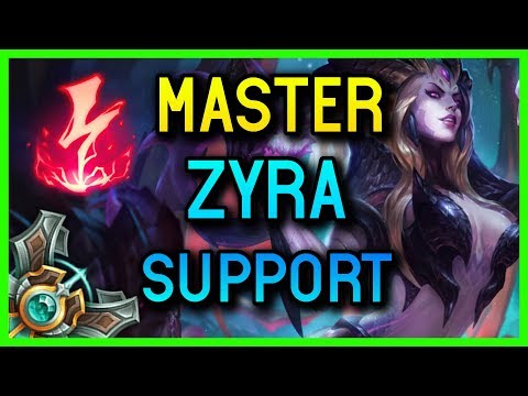 MASTER SUPPORT ZYRA SEASON 8 - League of Legends