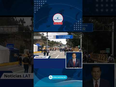 FIN DEL BLOQUEO: Comercio fronterizo Rumichaca retoma actividad