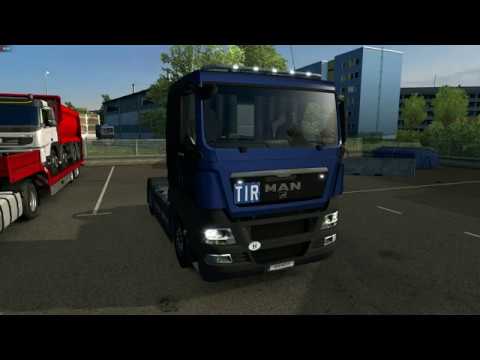 ETS 2 | Ventspils - Riga | Relaxing Night Drive! | MAN TGX E5