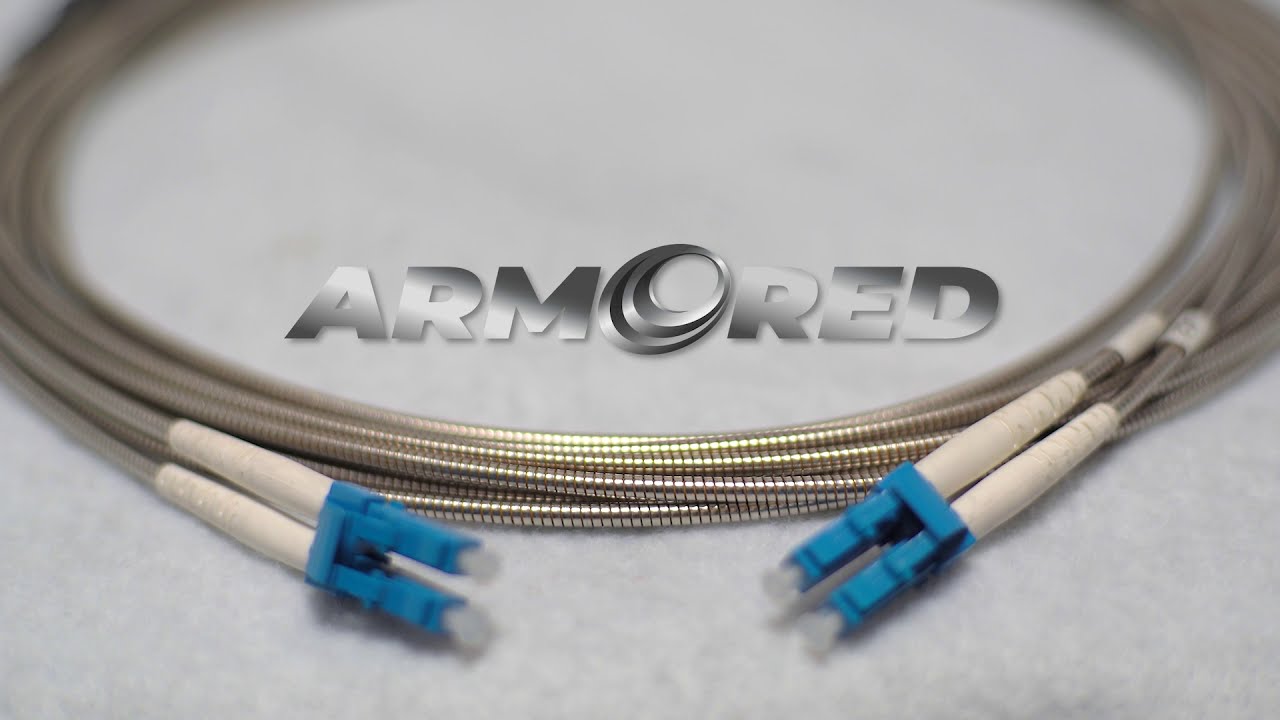 Armoured Fibre Patch Cord Installation